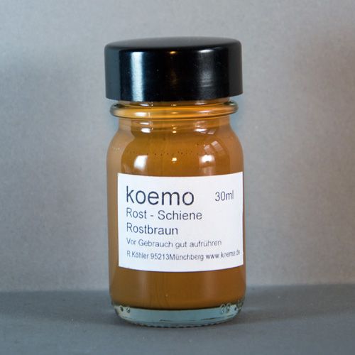 Rost-Schiene Rostbraun Rost-Schiene Rostbraun