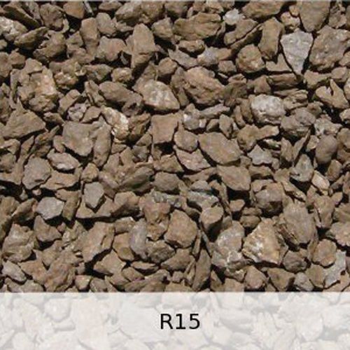 R15 - Diabas Schotter mittlere Rostpatina - Spur 1 R15 - Diabas Schotter mittlere Rostpatina - Spur 1